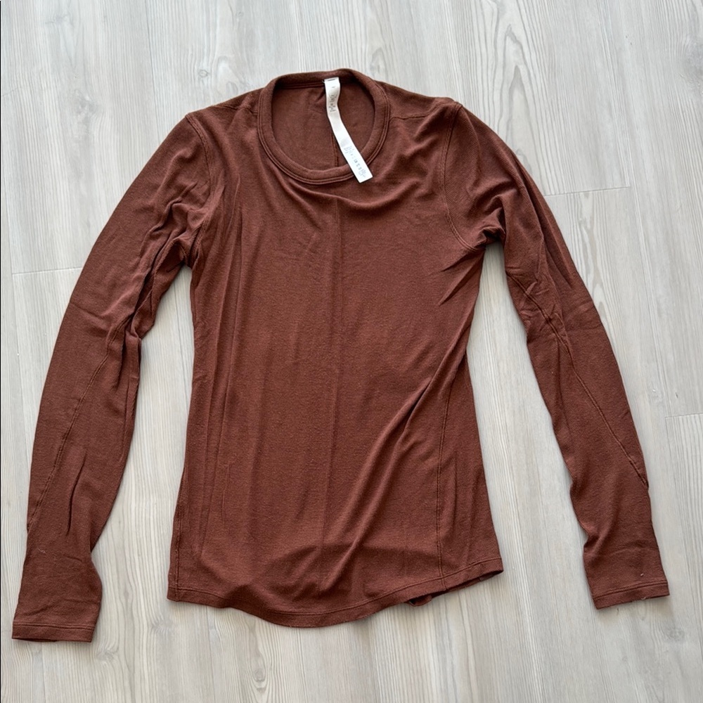Lululemon Hold Tight Long Sleeve Top Sz 4
